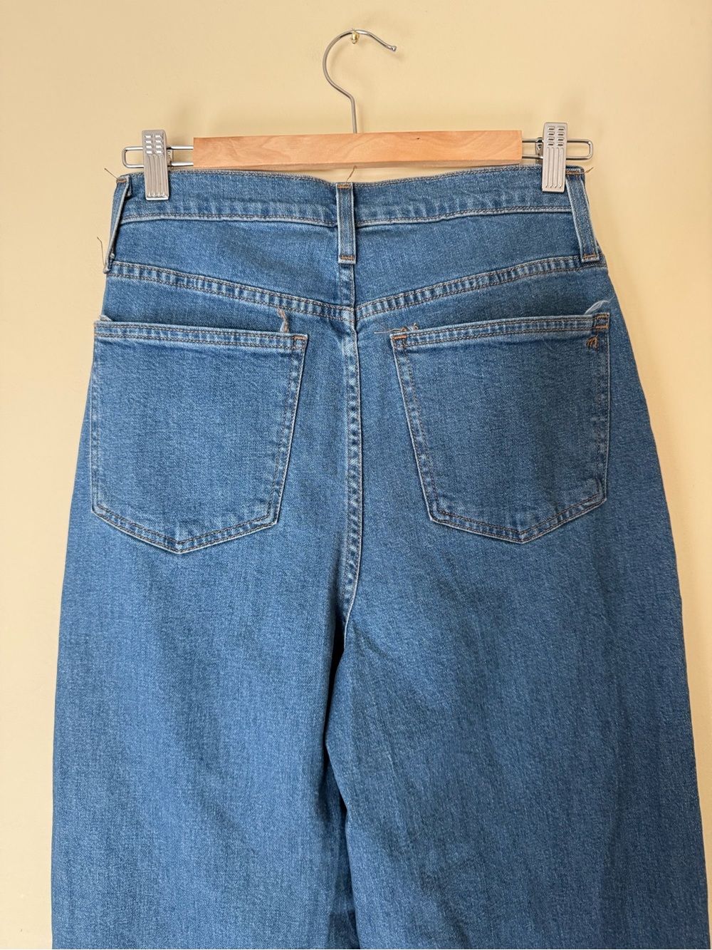 Madewell The Tall Perfect Vintage Wide-Leg Jean in Fairdale Wash 26T - Picture 10 of 15